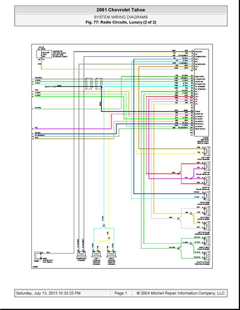 03 tahoe radio wiring diagram|More.